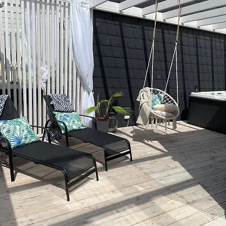 Дом отдыха Summer House-nowoczesne Z Jacuzzi I Ladowarka Do Samochodu