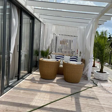 Summer House-nowoczesne Z Jacuzzi I Ladowarka Do Samochodu Ferienhaus