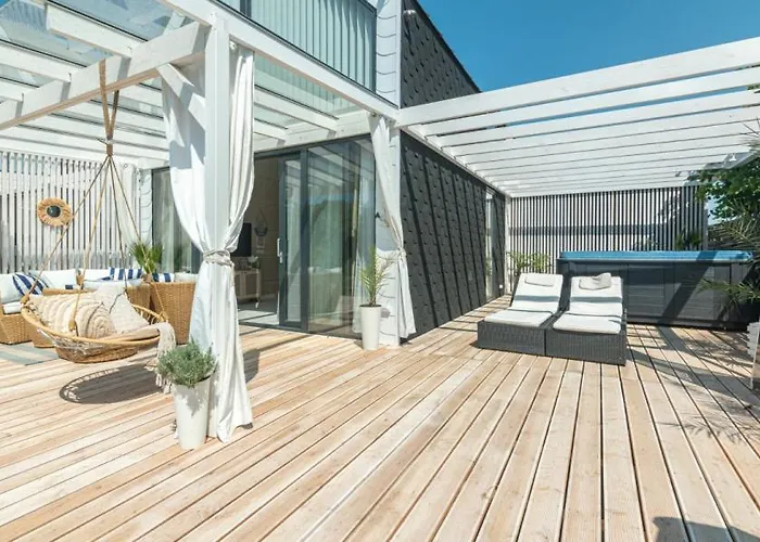 Summer House-nowoczesne Z Jacuzzi I Ladowarka Do Samochodu *